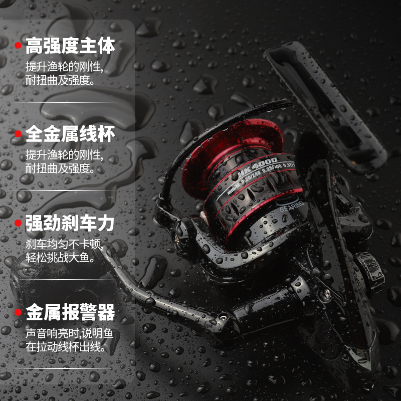 Spinning Fishing Reel Hk Serie - огляд і ціна Ice Fishing Line