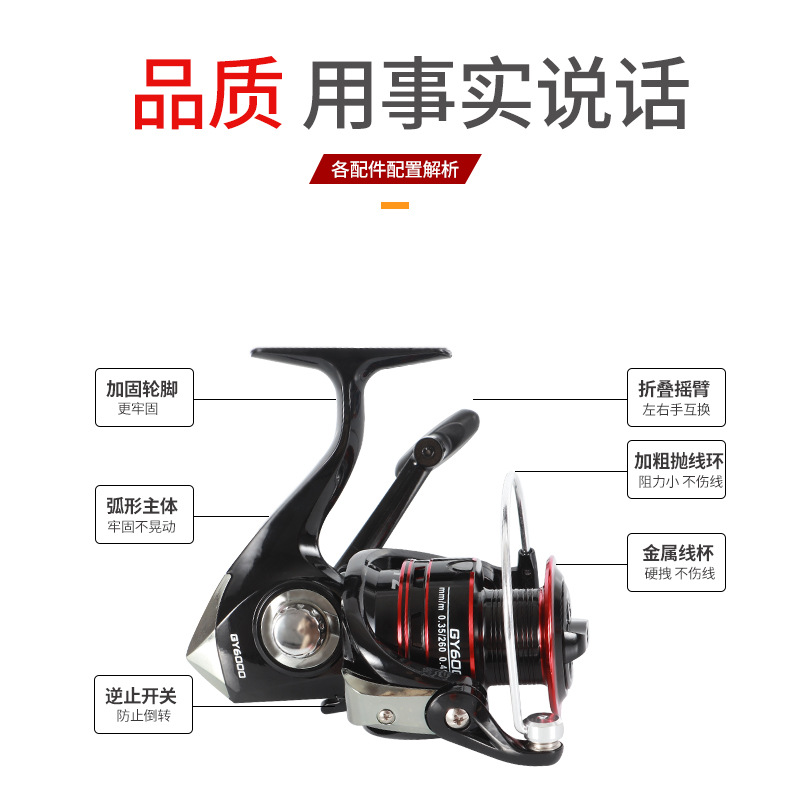 Gy Series 12 Ball Bearings Met - огляд і ціна Ice Fishing Line