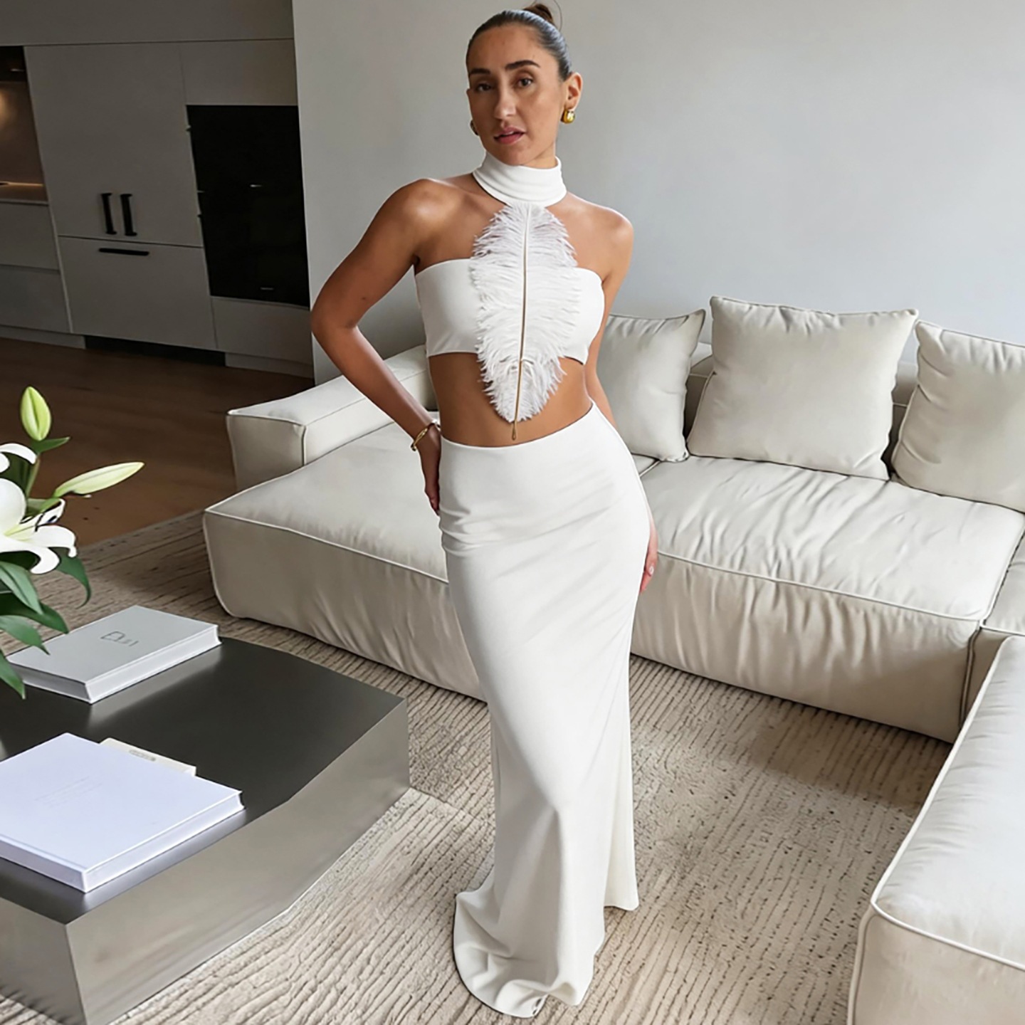 Women White Sexy Slim Waist-ba - огляд і ціна Fly Line