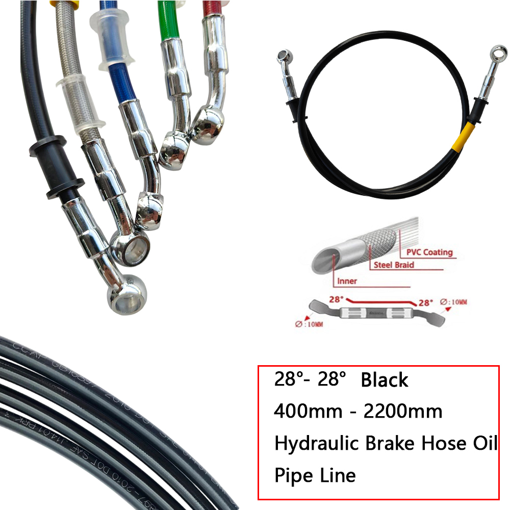 28°-28° Black Braided Hydrauli - огляд і ціна Braided Line